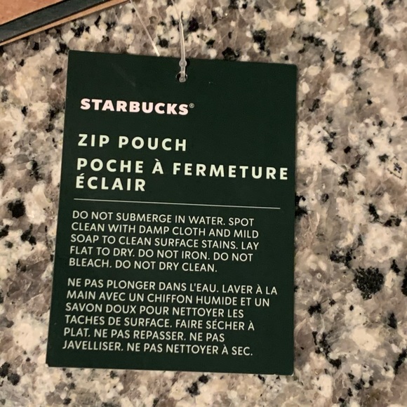 Starbucks Pride 2020 Zip Pouch Bag LIMITED EDITION Rainbow Siren Logo🏳️‍🌈 NWT - Picture 3 of 6